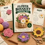 Flower Table Set (5 + basket)