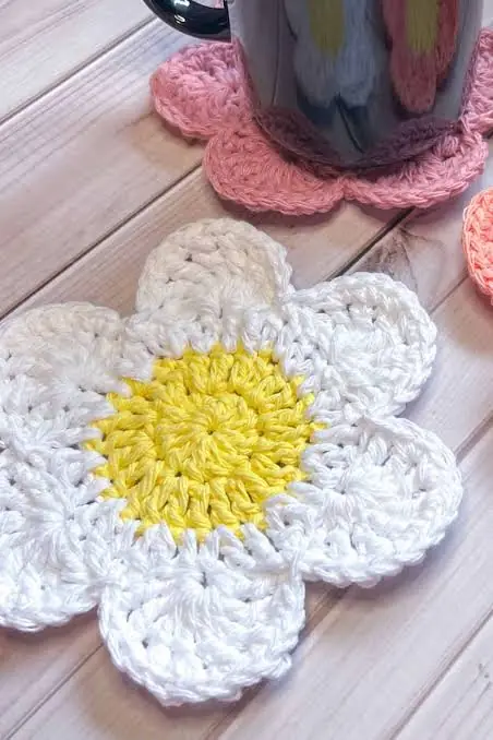Finished handmade coaster